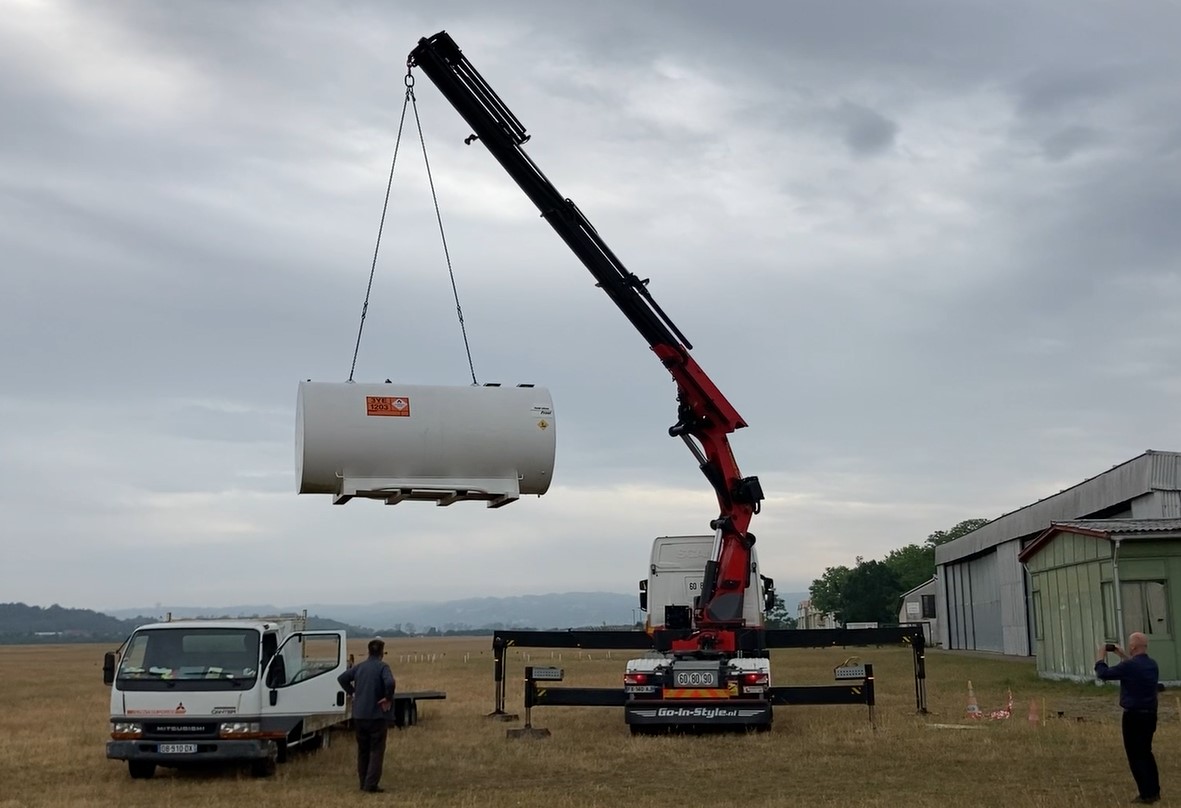 Une nouvelle cuve pour nos avitaillements