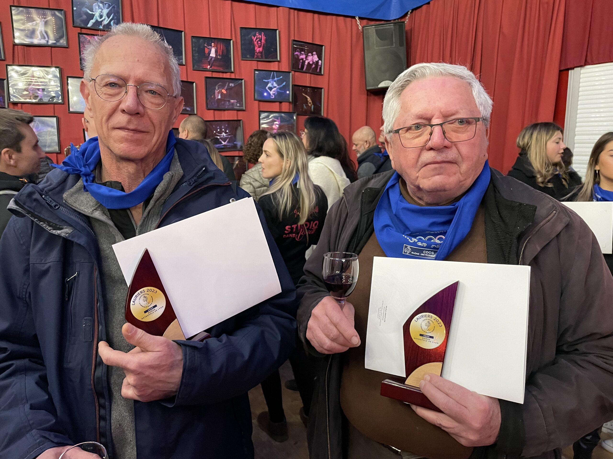 2 dirigeants du CVVL et du CVVB honorés par le Comité Départemental Olympique et Sportif